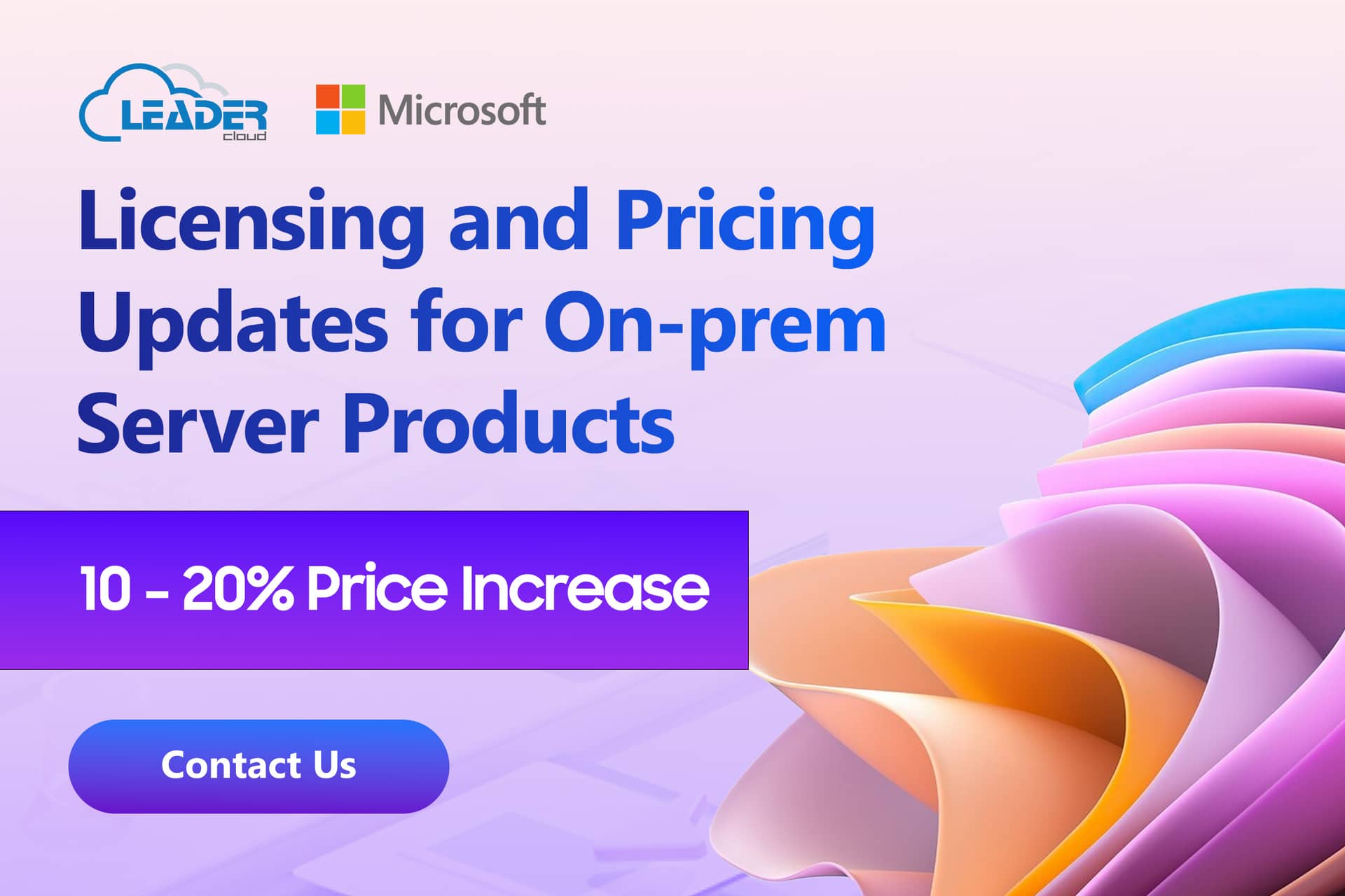 Licensing and Pricing Updates for On-prem Server Products